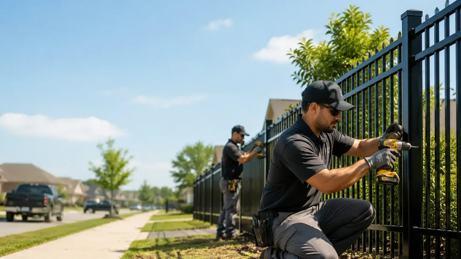 Metal Fence Installation in Bronwood, GA